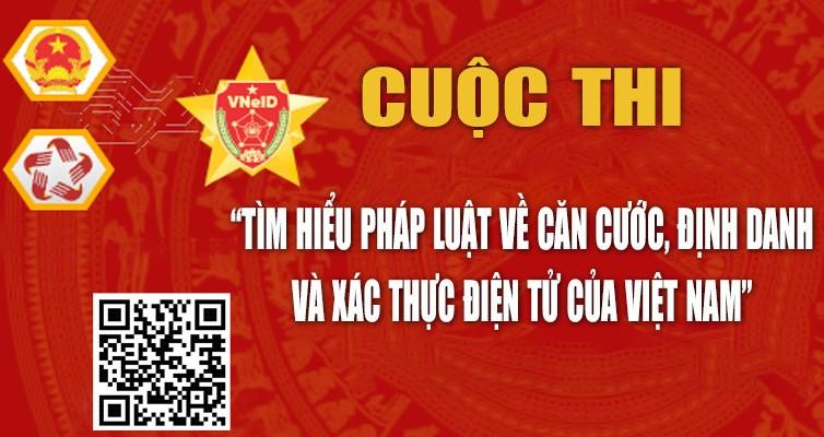 Cuộc thi tìm hiểu pháp luật về căn cước, định danh...